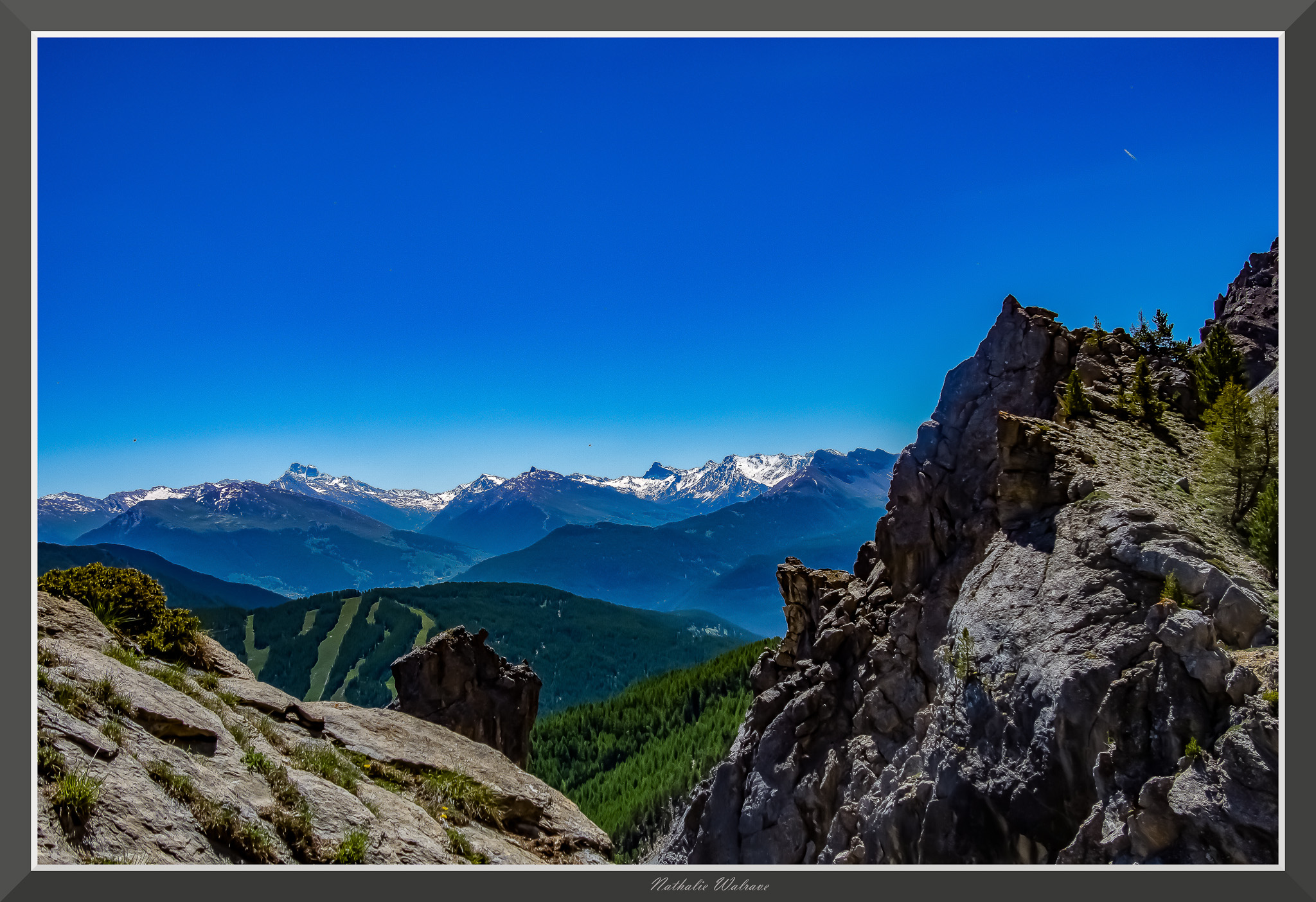 paysage de montagne du Queyras